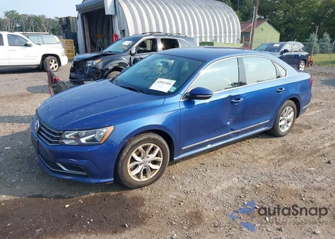 2016 Volkswagen Passat 1.8T S from USA, damaged, VIN 1VWAT7A34GC051245